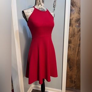 Olivia Rae Skater Dress with Racer Back